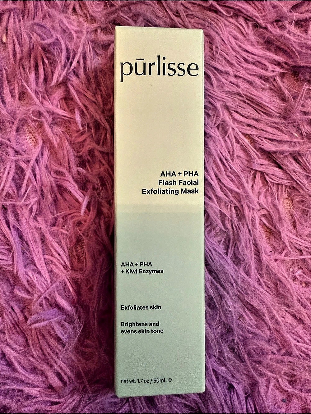Purlisse AHA + PHA Flash Facial Exfoliating Mask Exfoliating Facial Mask